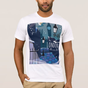 Victorian London cartoon T-Shirt