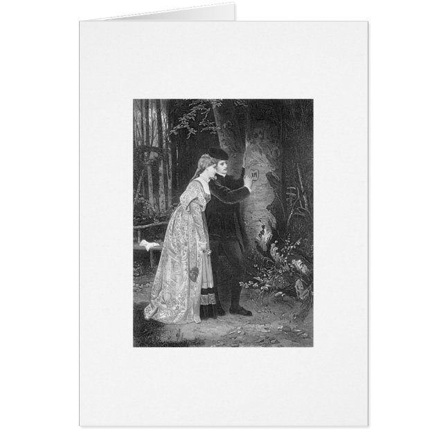 Victorian Love Card (Front)