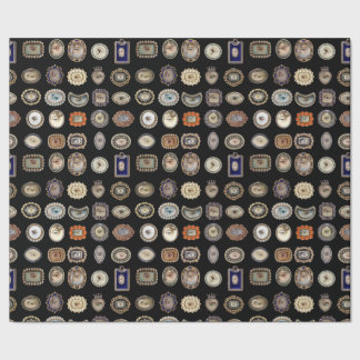 Victorian Lover's Eyes gift wrap