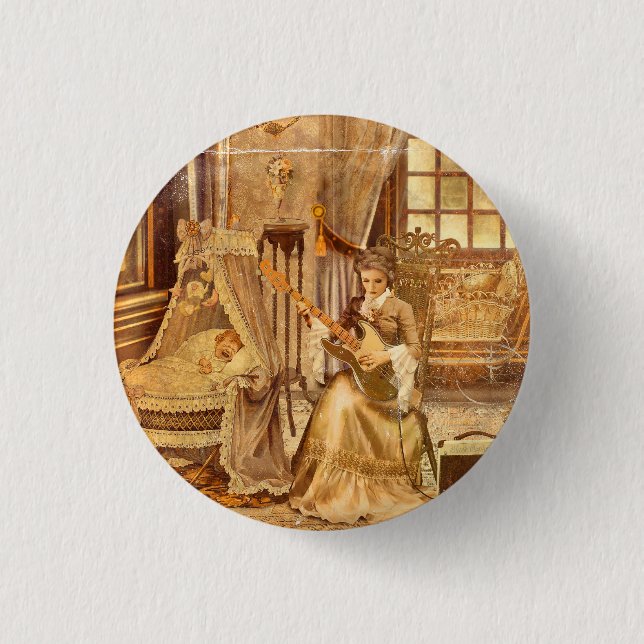 Victorian Lullaby Button (Front)