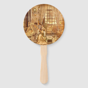 Victorian Lullaby Hand Fan
