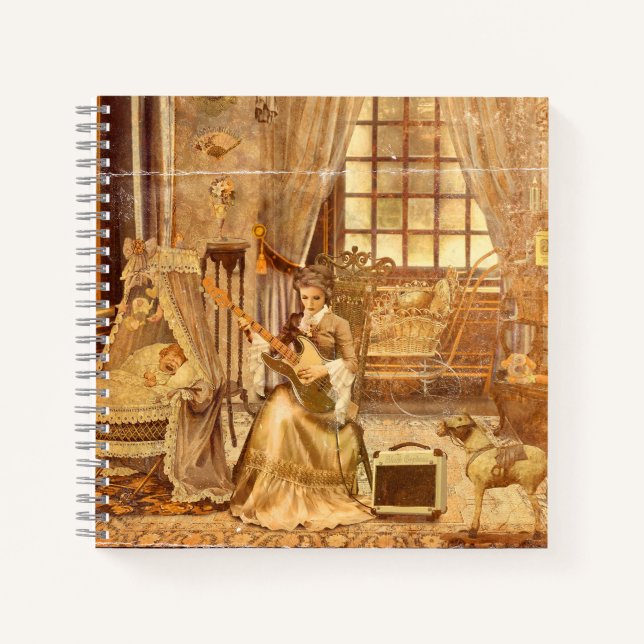Victorian Lullaby Notebook (Front)