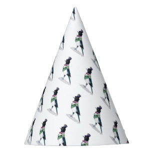 Victorian Magpie Bird Party Hat