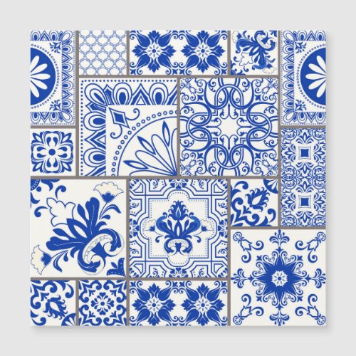 Victorian Majolica Patchwork Tile Pattern