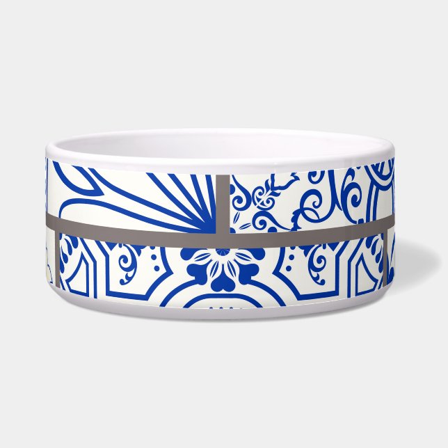 Victorian Majolica: Patchwork Tile Pattern. Bowl (Front)