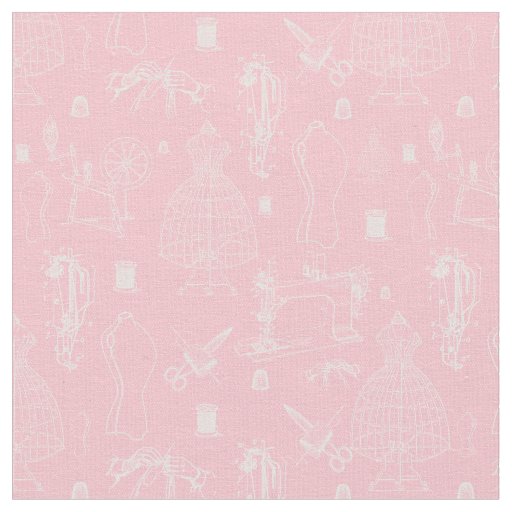 victorian mannequin antique sewing machine pink fabric