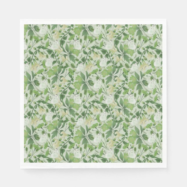 Victorian Meadow Napkins (Front)