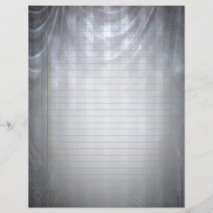 Victorian Memories Goth Notebook Paper