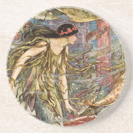 Victorian Mermaid Art By H J Ford Coaster