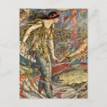Victorian Mermaid Art By H J Ford Postcard at Zazzle