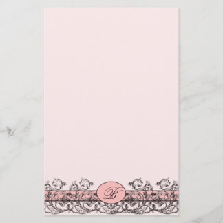 Victorian Monogram Stationery