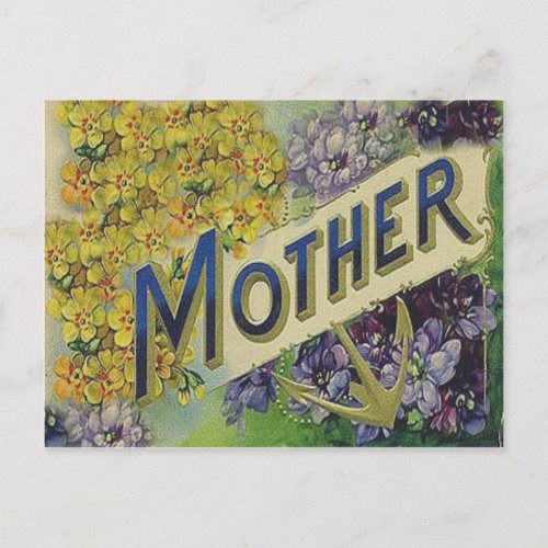 Victorian Mothers Day Card