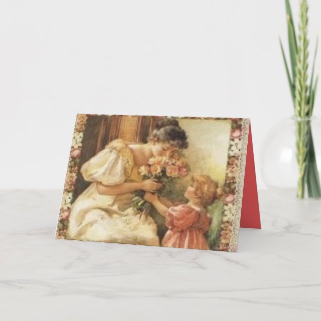 Victorian Mother's Day Card (Front)
