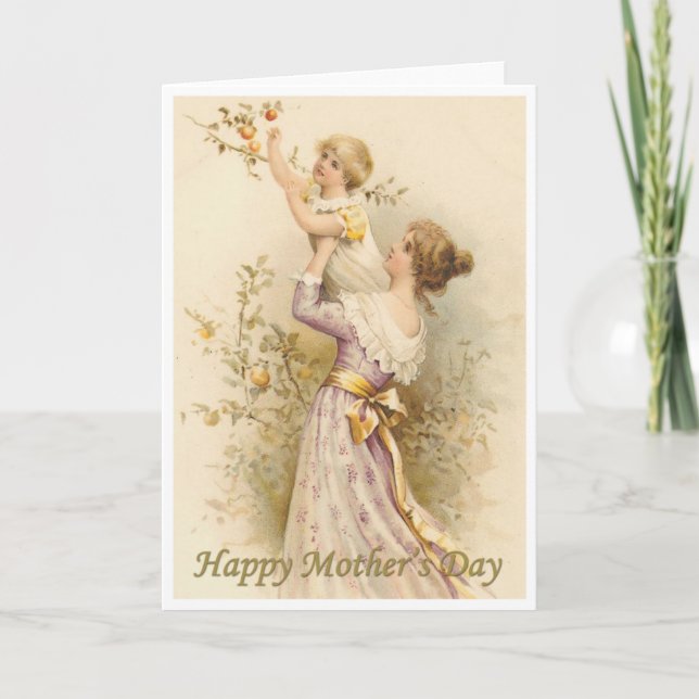 Victorian Mother's Day Card (Front)