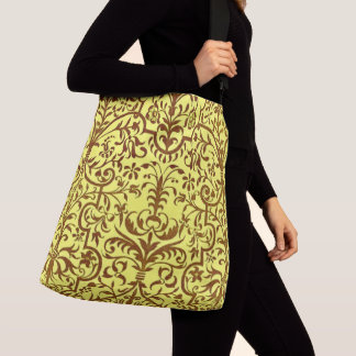  Victorian motif in yellow Crossbody Bag