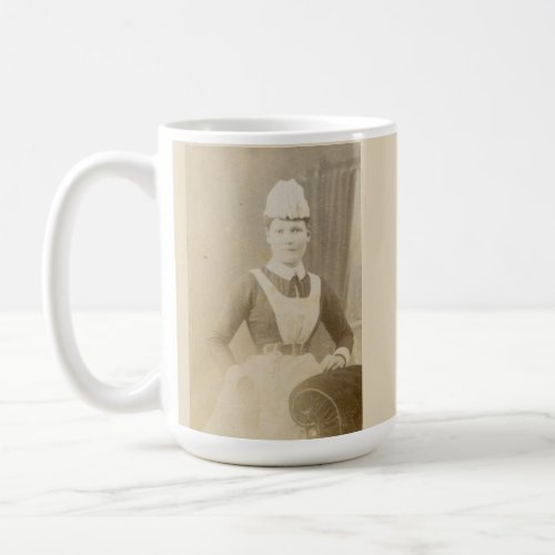 Victorian nurse poem coffee mug