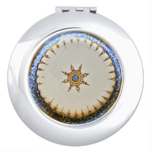 Victorian Octagram Compact Mirror