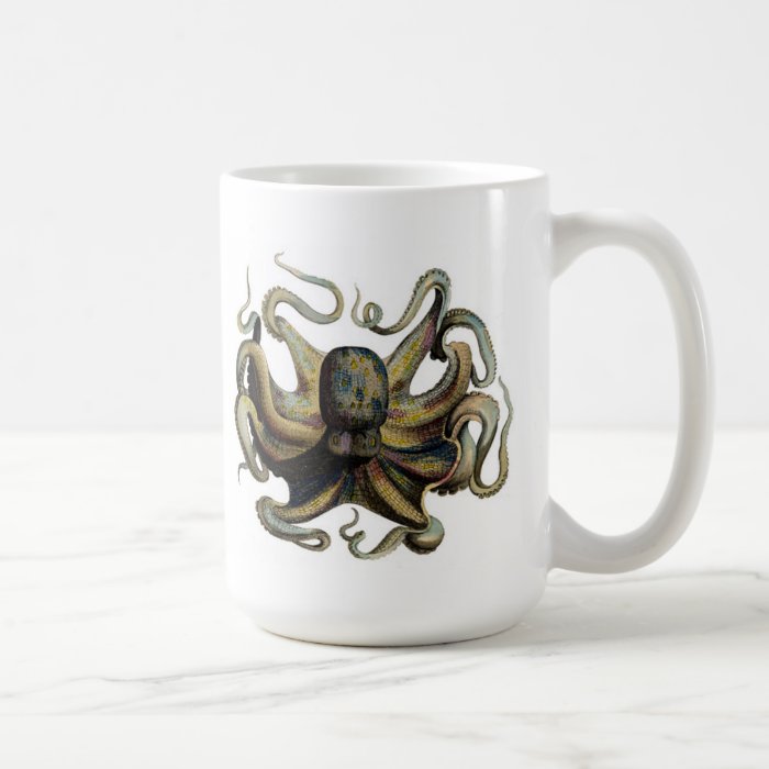 Victorian Octopus Mug