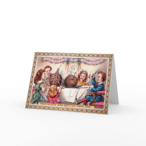 Victorian Odd Holiday Card