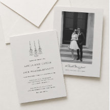 Victorian Old Money Ivory and Black Wedding