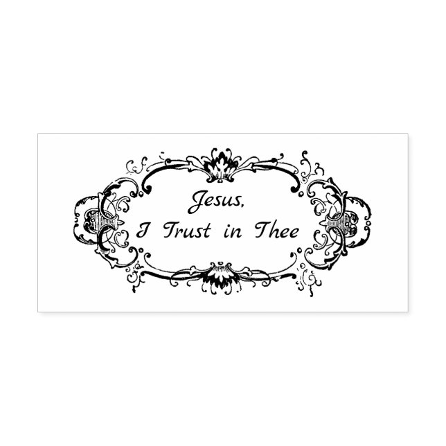 Victorian Ornate Decorative Frame Rubber Stamp (Imprint)