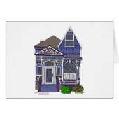 Victorian Painted Lady - Blue (Front Horizontal)