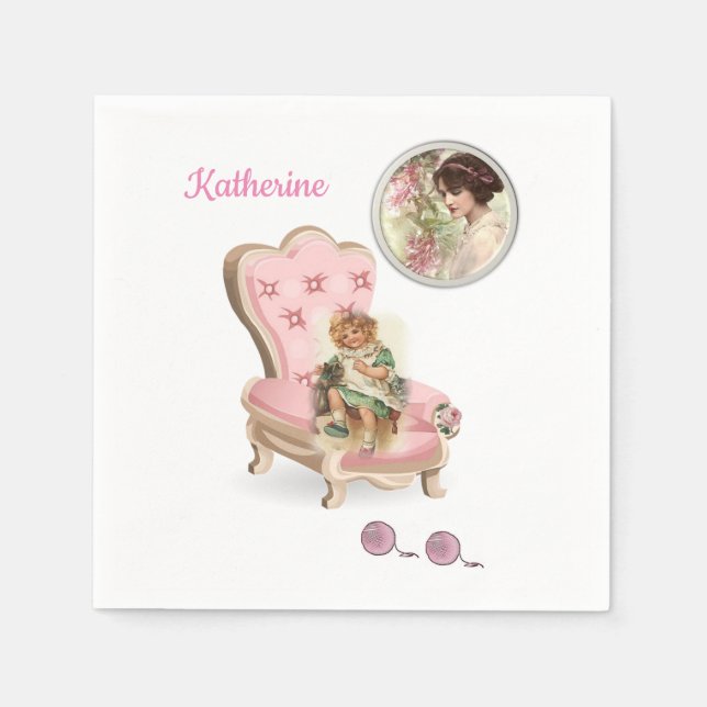 Victorian Paper Napkins (Front)