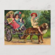 Victorian Parade Easter Vintage Postcard