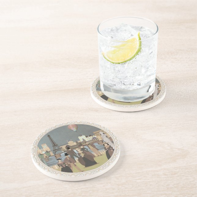 Victorian Paris Coaster (Side)