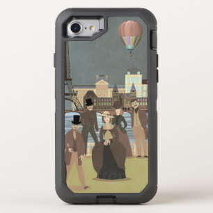 Victorian Paris OtterBox Defender iPhone SE/8/7 Case