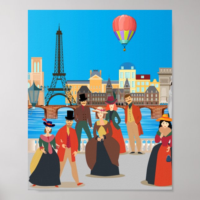 Victorian Paris Poster (Front)