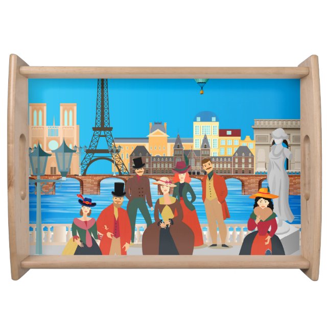 Victorian Paris Serving Tray (Front)