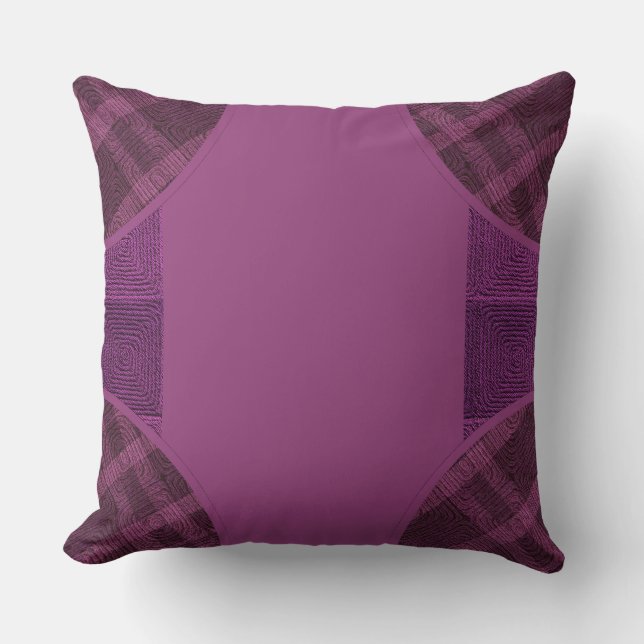 Victorian Pattern  Throw Pillow (Front)