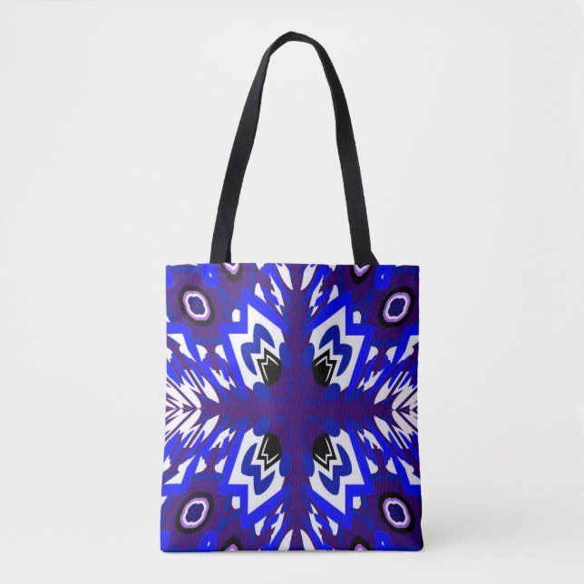 Victorian Peacock Tote Bag (Front)