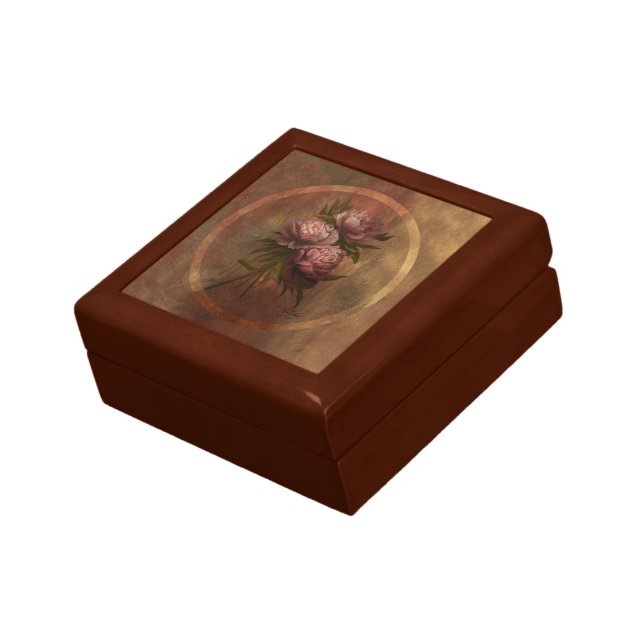 Victorian Peonies Gift Box (Side)