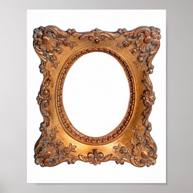 Victorian picture frame minimalist poster (Front)
