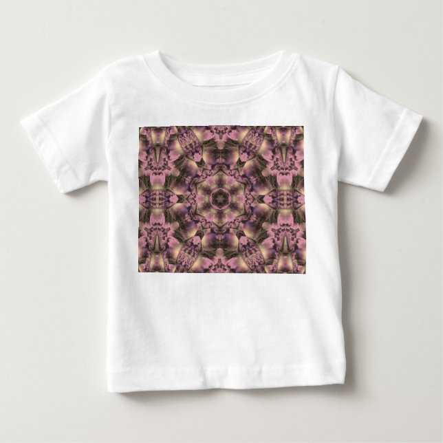 Victorian Pink Antique Baby T-Shirt (Front)
