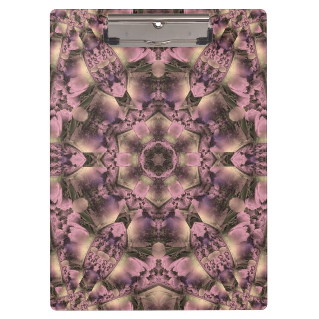 Victorian Pink Antique Clipboard (Front)