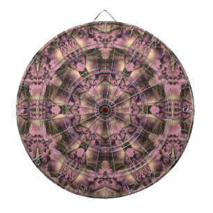 Victorian Pink Antique Dart Board