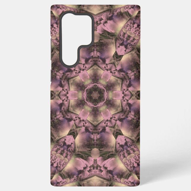 Victorian Pink Antique Samsung Galaxy Case (Back)
