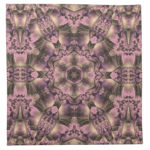 Victorian Pink Mauve Elegant Cloth Napkin