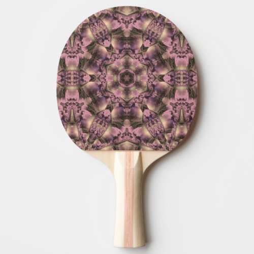 Victorian Pink Mauve Elegant Ping Pong Paddle