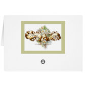Victorian Pink Rose Cards (Back Horizontal)