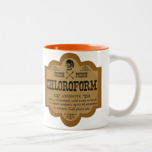 Victorian Poison Mug - Chloroform