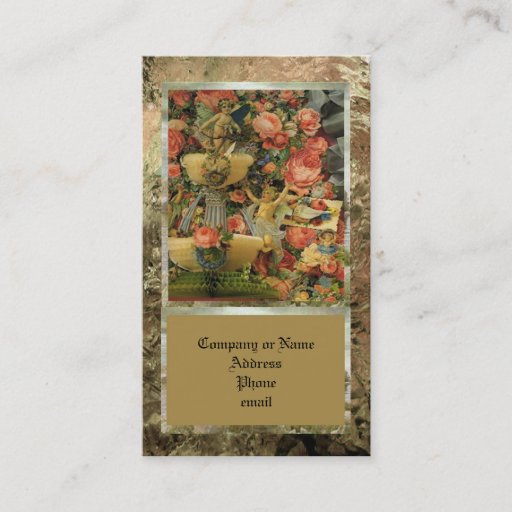 Customizable Victorian Profile or Business Card