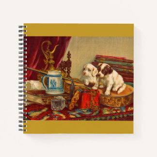 Victorian puppy dogs and stuff notebook