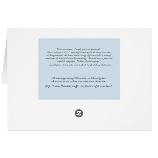 Victorian recipe—rose cake (Back Horizontal)