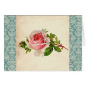 Victorian Rose and Damask (Front Horizontal)