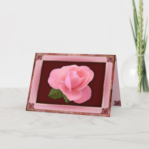 Victorian Rose Card