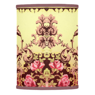 Victorian rose elegant floral vintage lamp shade